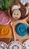 Emotions Play Dough Stamps - Set of 6