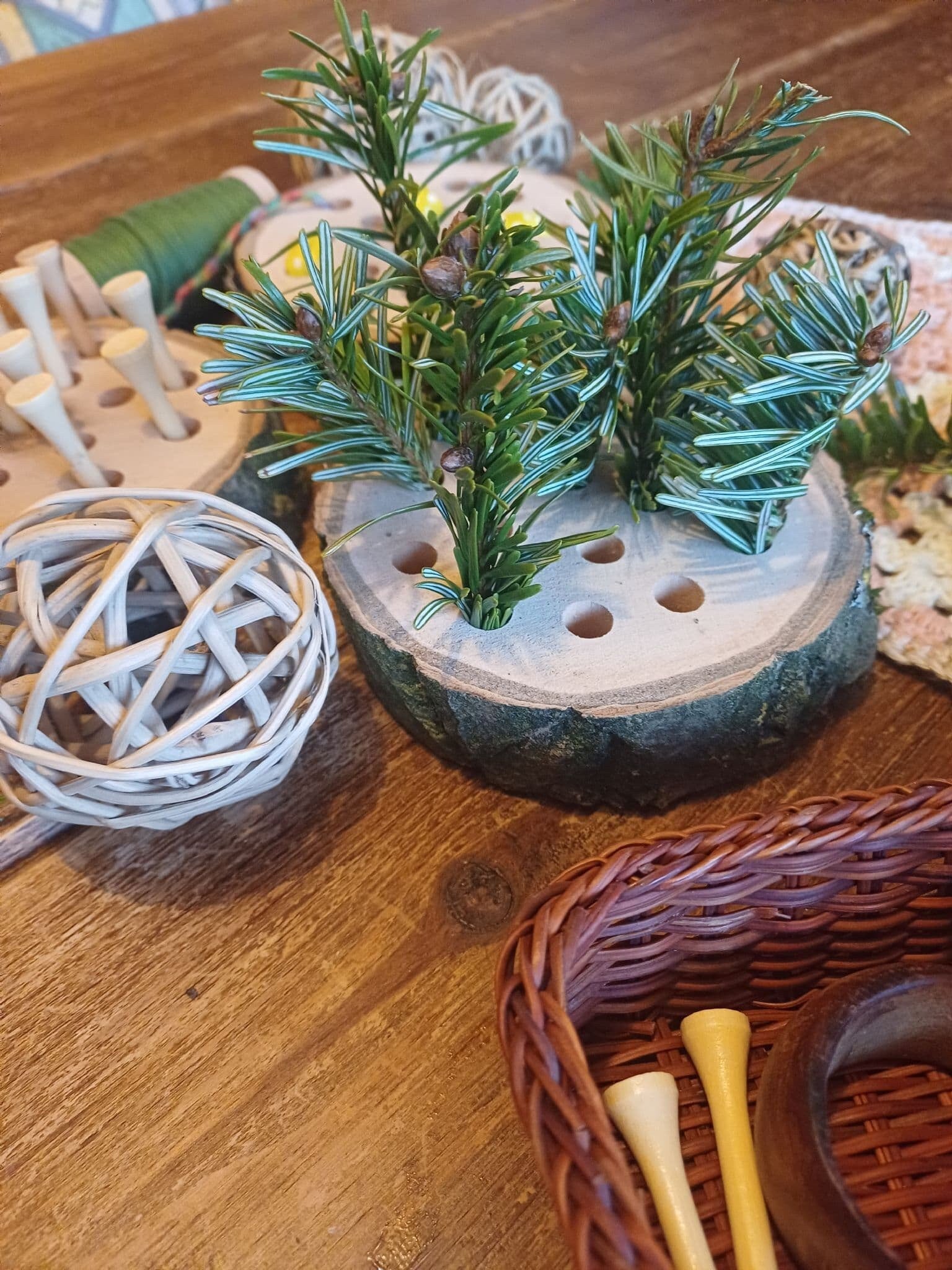 Natural Log Slice Threaders - Set of 3