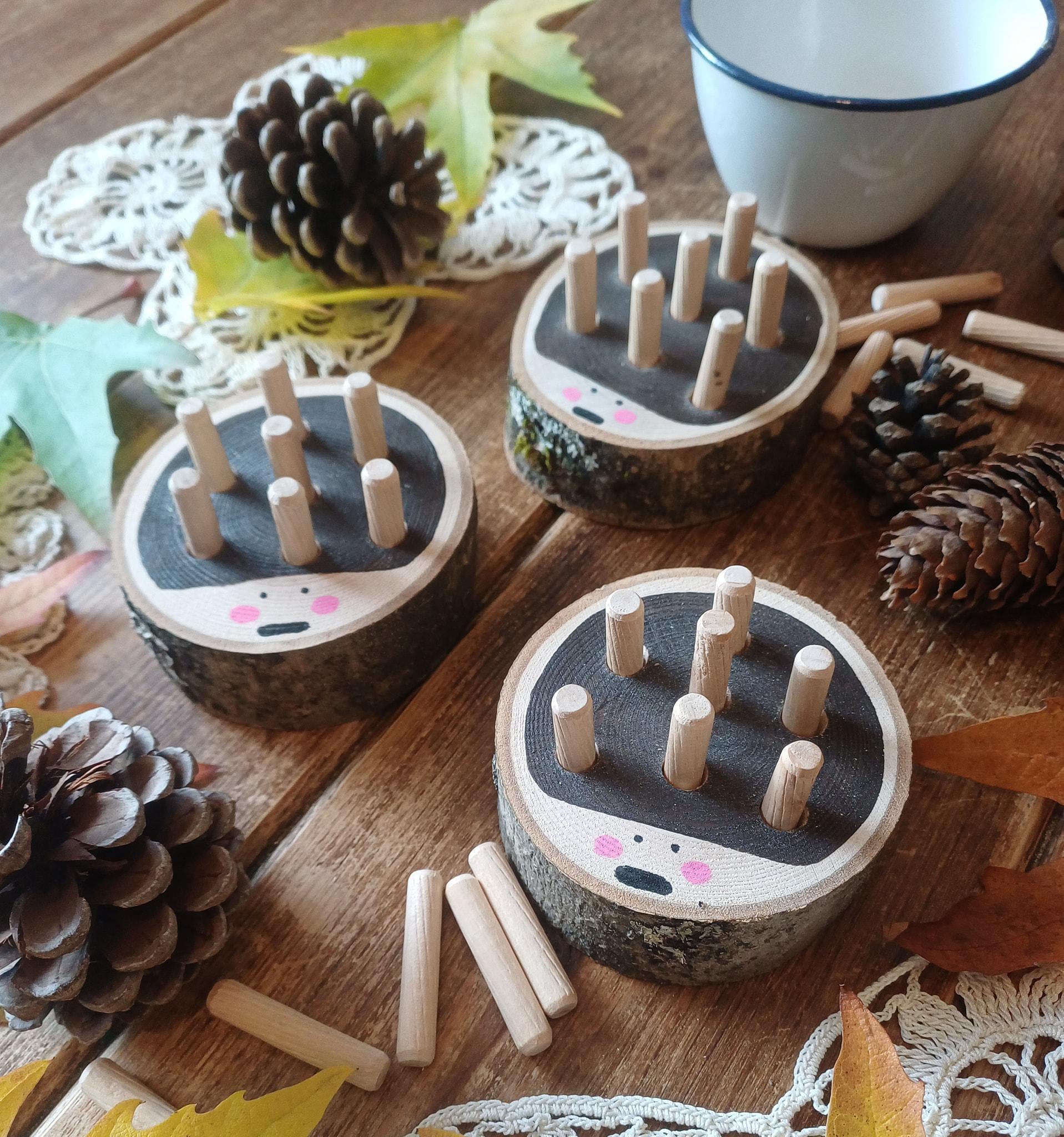 Hedgehog Peg Boards – Set of 3