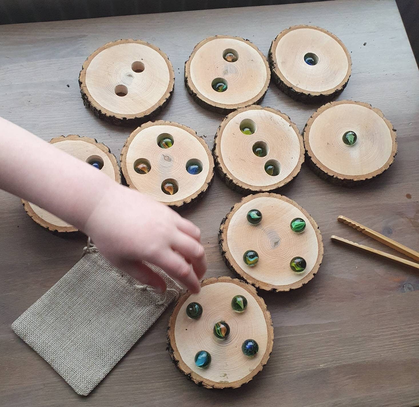 Large Hole Threading Set - 5 Piece