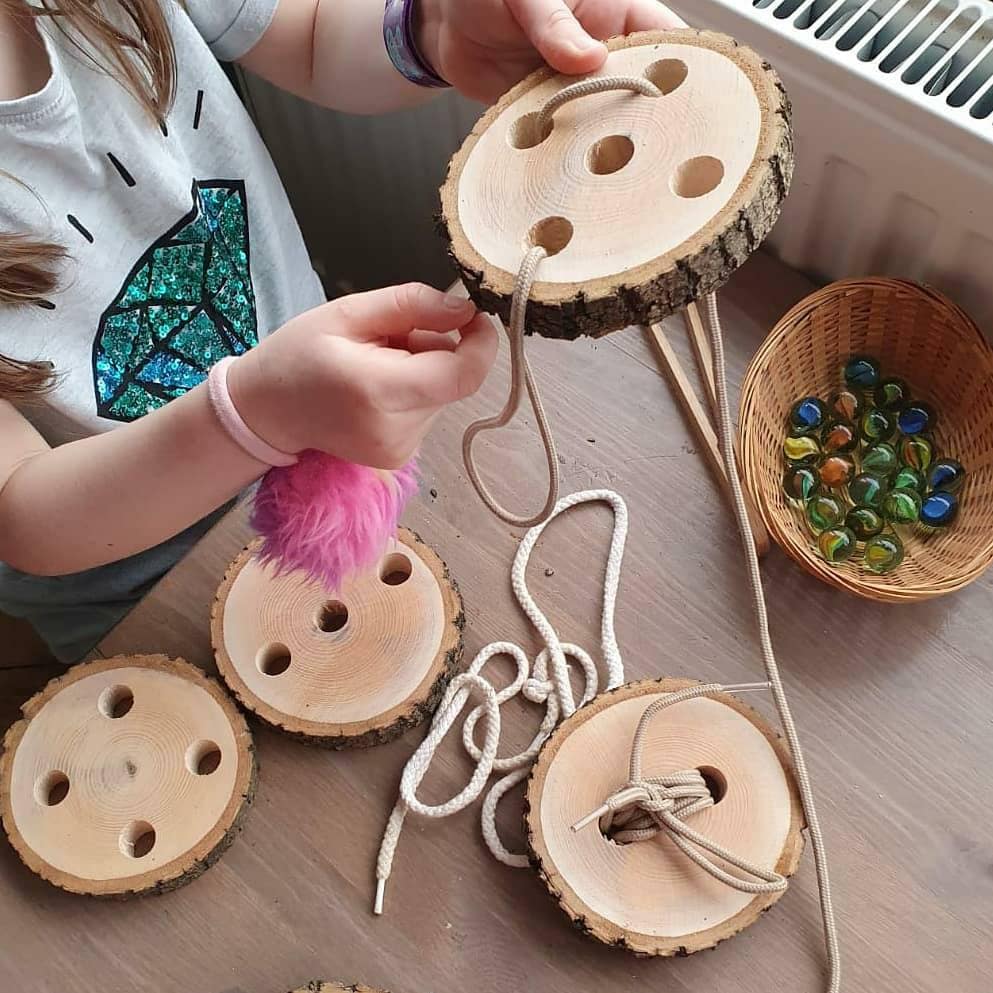 Large Hole Threading Set - 5 Piece