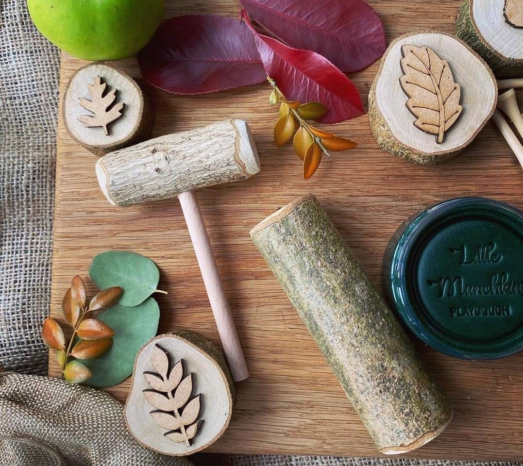 Natural Log Rolling Pin
