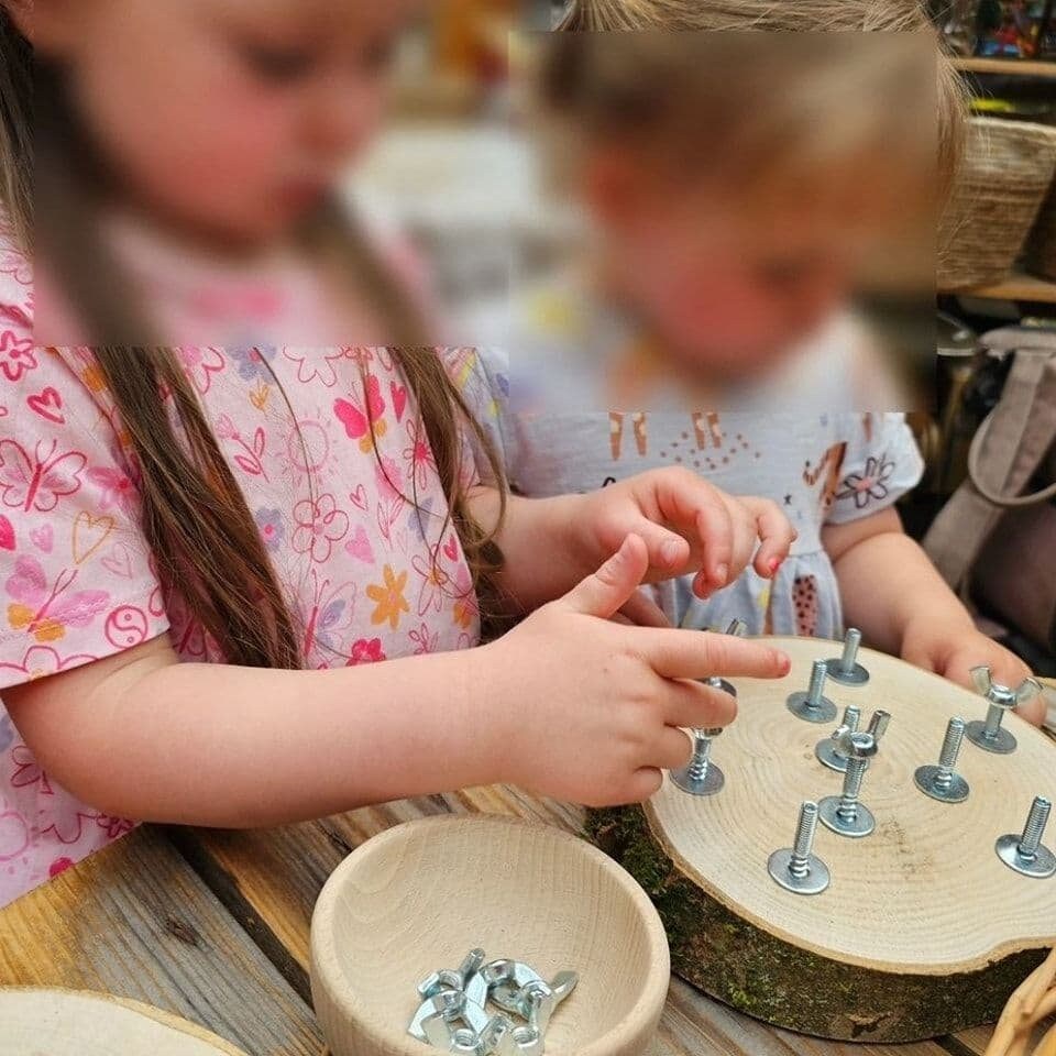 Large Log Slice Geo Boards