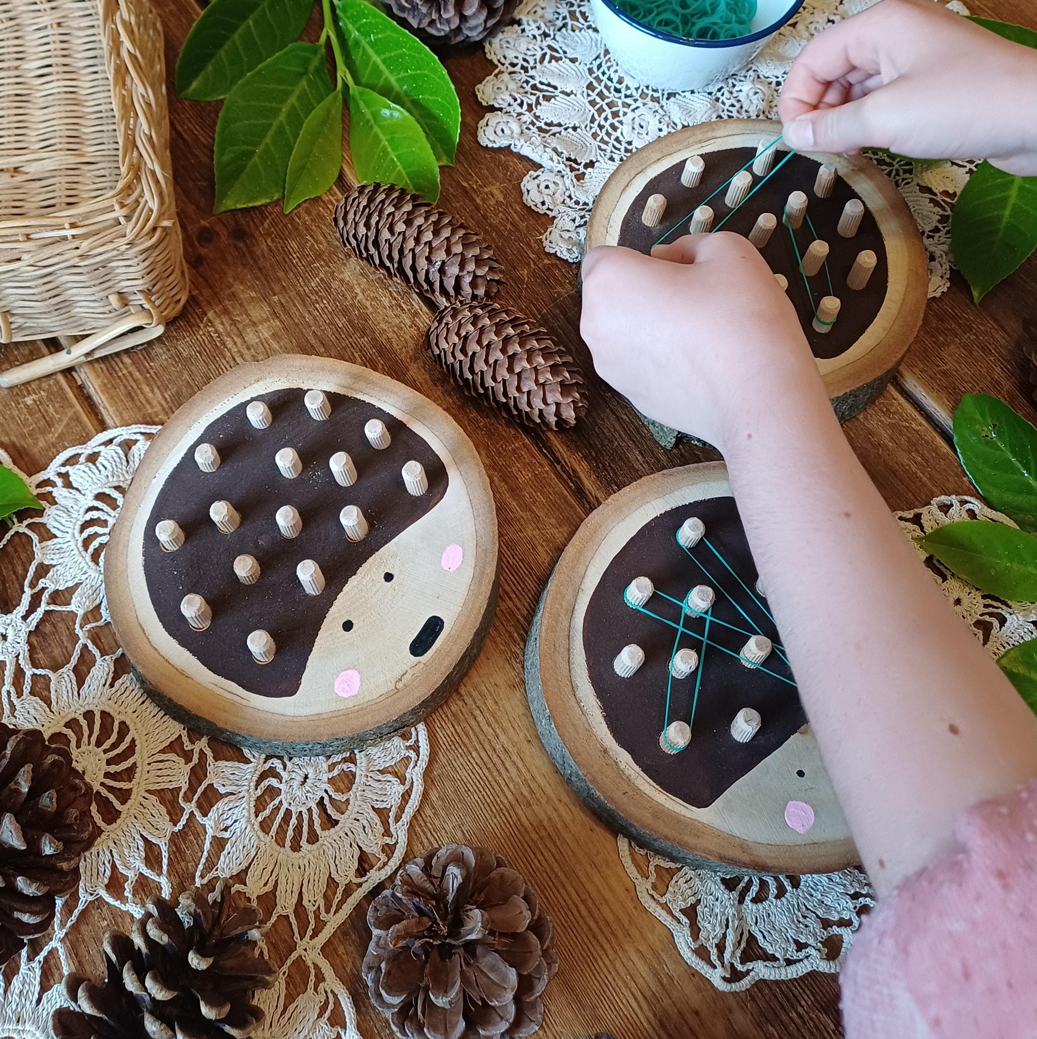 Hedgehog Geo Boards - Set of 3