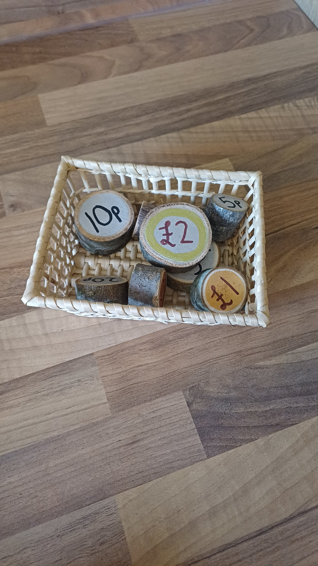 Double-Sided Log Coins
