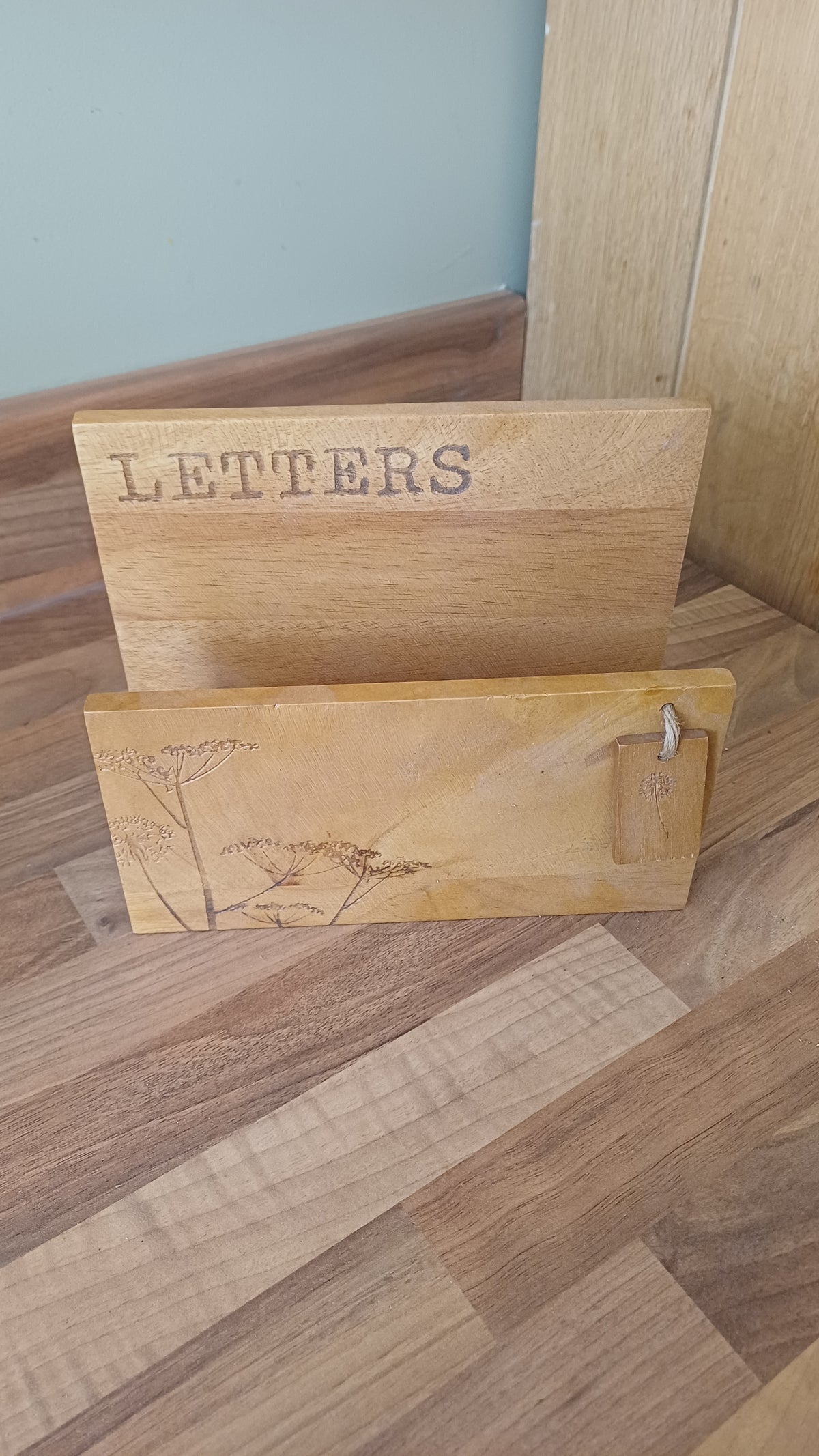 Wooden Letter Rack